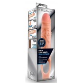 Телесная насадка на пенис 9 Inch Cock Sheath Extender - 22,2 см. - Blush Novelties - в Калуге купить с доставкой
