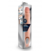 Телесная насадка на пенис 11.5 Inch Cock Sheath Penis Extender - 29,2 см. - Blush Novelties - в Калуге купить с доставкой