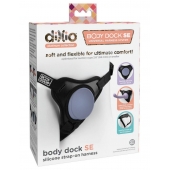 Черные трусики для страпона Body Dock SE на регулируемых ремнях - Pipedream - купить с доставкой в Калуге