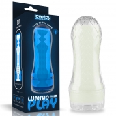 Светящийся в темноте мастурбатор Lumino Play Masturbator Pocketed - Lovetoy - в Калуге купить с доставкой