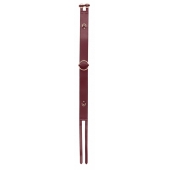 Бордовый ремень Halo Waist Belt - размер L-XL - Shots Media BV - купить с доставкой в Калуге