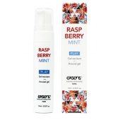 Возбуждающий гель Raspberry Mint с ароматом малины и мяты - 15 мл. - Exsens - купить с доставкой в Калуге