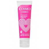Возбуждающий гель на водно-силиконовой основе Cosmo Vibro с ароматом земляники - 50 гр. - Биоритм - купить с доставкой в Калуге