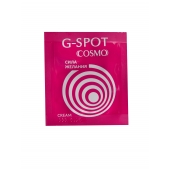 Стимулирующий интимный крем для женщин Cosmo G-spot - 2 гр. - Биоритм - купить с доставкой в Калуге