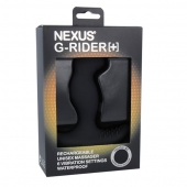 Черный вибромассажер простаты Nexus G-Rider+ - 12,6 см. - Nexus Range - в Калуге купить с доставкой