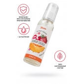 Съедобная гель-смазка Yovee «Двойной соблазн» с Д-пантенолом и вкусом клубники и дыни - 100 мл. - ToyFa - купить с доставкой в Калуге