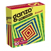 Микс-набор из 30 презервативов Ganzo Mixed - Ganzo - купить с доставкой в Калуге