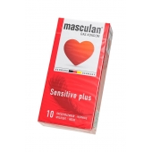 Презервативы Masculan Sensitive plus - 10 шт. - Masculan - купить с доставкой в Калуге