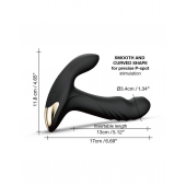 Черный вибромассажер простаты Multi P-Joy с 3 моторами - Dorcel - в Калуге купить с доставкой