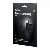 Черный мешочек для хранения игрушек Treasure Bag L - Satisfyer - купить с доставкой в Калуге