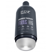 Мастурбатор в бутылке Shower Therapy Deep Cream - Pipedream - в Калуге купить с доставкой