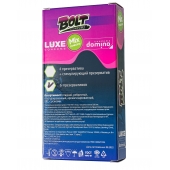 Набор презервативов Bolt Condoms - Luxe - купить с доставкой в Калуге