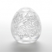 Мастурбатор-яйцо Keith Haring EGG PARTY - Tenga - в Калуге купить с доставкой