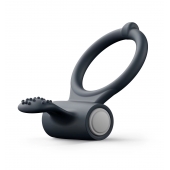 Черное эрекционное кольцо Power Clit - Dorcel - в Калуге купить с доставкой