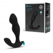 Черный утяжеленный анальный стимулятор Rocker Plug - 12 см. - b-Vibe - в Калуге купить с доставкой