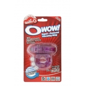 Фиолетовое эрекционное виброкольцо OWOW PURPLE - Screaming O - в Калуге купить с доставкой