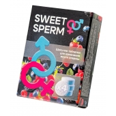 Шипучие таблетки для мужчин Sweet Sperm для изменения вкуса спермы (4 шт. по 0,5 гр.) - Капиталпродукт - купить с доставкой в Калуге