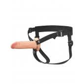 Полый страпон на ремнях 6’’ Hollow Silicone Strap-on - Pipedream - купить с доставкой в Калуге