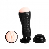 Мастурбатор-вагина Flora с присоской в основании - Baile - в Калуге купить с доставкой