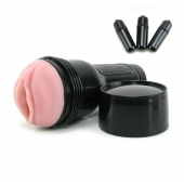 Мастурбатор-вагина Fleshlight - Vibro Pink Lady Touch с вибрацией - Fleshlight - в Калуге купить с доставкой