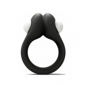 Черное эрекционное кольцо Zippy Vibrating Ring With Bullet - Adrien Lastic - в Калуге купить с доставкой