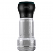 Набор PowerBlow   Feel Pocket Stroker Crystal: мастурбатор и интерактивная насадка - Kiiroo - в Калуге купить с доставкой