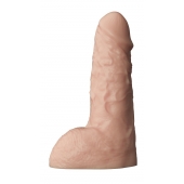 Телесный фаллоудлинитель с мошонкой Cock Next - 19 см. - LOVETOY (А-Полимер) - в Калуге купить с доставкой
