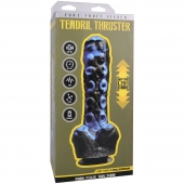Черно-синяя мини-машина на присоске Tendril Thruster - 21,6 см. - Doc Johnson - купить с доставкой в Калуге