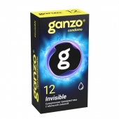 Супертонкие презервативы Ganzo Invisible - 12 шт. - Ganzo - купить с доставкой в Калуге