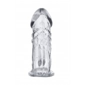 Прозрачная насадка на пенис Uco - 13 см. - A-toys - в Калуге купить с доставкой