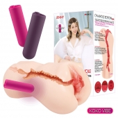 Мастурбатор-вагина с вибрацией Jenny Onahole edition 005 - KOKOS - в Калуге купить с доставкой