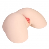 Мастурбатор-полуторс с двойным слоем материала и вибрацией Jenny Onahole Real Hips - KOKOS - в Калуге купить с доставкой