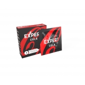 Презервативы с ароматом колы Expert Cola - 3 шт. - Expert - купить с доставкой в Калуге