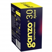 Ароматизированные презервативы Ganzo Juice - 30 шт. - Ganzo - купить с доставкой в Калуге