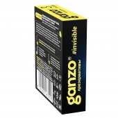 Супертонкие презервативы Ganzo Invisible - 15 шт. - Ganzo - купить с доставкой в Калуге