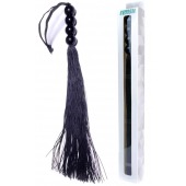 Черная силиконовая плеть - 37 см. - Boys of Toys - купить с доставкой в Калуге