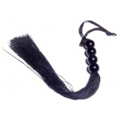 Черная силиконовая плеть - 37 см. - Boys of Toys - купить с доставкой в Калуге