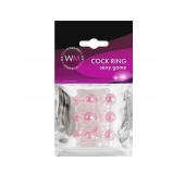 Прозрачная сквозная насадка на пенис с цветными шариками - Erowoman-Eroman - в Калуге купить с доставкой