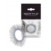 Круглое эрекционное кольцо с «ресничками» - Sextaz - в Калуге купить с доставкой