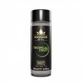 Массажное масло c ароматом тропических фруктов Massage Oil - 100 мл. - HOT - купить с доставкой в Калуге