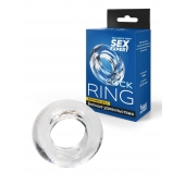 Прозрачное эрекционное кольцо-бублик - Sex Expert - в Калуге купить с доставкой