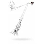 Белая кожаная плеть - 50 см. - Pecado - купить с доставкой в Калуге