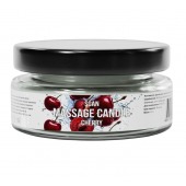 Массажная свеча «Спелая вишня» - 50 мл. - SGAN - купить с доставкой в Калуге