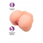 Реалистичный мастурбатор в форме попки с 2 любовными входами - No Name - в Калуге купить с доставкой