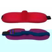 Красная глухая маска на резинке - Sitabella - купить с доставкой в Калуге