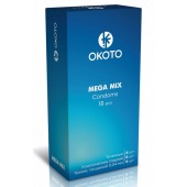 Презервативы OKOTO Mega Mix - 18 шт. - Sitabella - купить с доставкой в Калуге