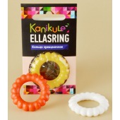 Цветное рельефное эрекционное кольцо Ellasring - Sitabella - в Калуге купить с доставкой
