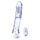 Прозрачная насадка-удлинитель Length Enhancer With Bullet с подхватом - 22,3 см. - NMC - в Калуге купить с доставкой