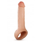Телесная насадка-удлинитель Thrive 8.75 Inch Realistic Penis Extender Sleeve - 22,2 см. - Blush Novelties - в Калуге купить с доставкой