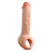 Телесная насадка-удлинитель Thrive 8.75 Inch Realistic Penis Extender Sleeve - 22,2 см. - Blush Novelties - в Калуге купить с доставкой